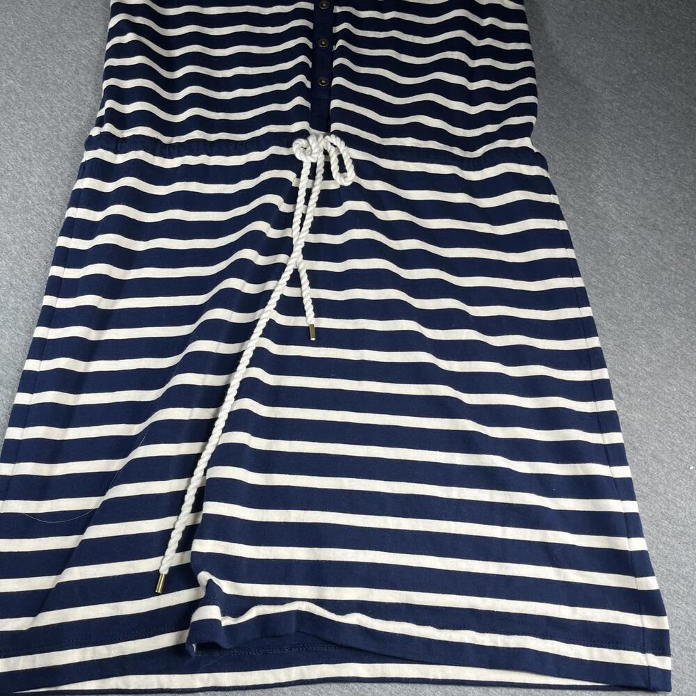 LRL Ralph Lauren Small Tie Waist Shirt Dress Mini Sailor Lauren Jeans Co - Picture 7 of 9